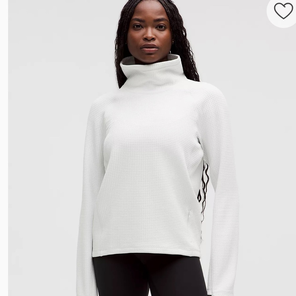 lululemon Waffle-Knit Funnel-Neck Long Sleeve